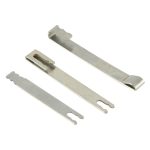 plunksninis klipas plieninė juostelė