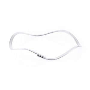 vieno apsisukimo persidengiančios bangos spyruoklinė poveržlė