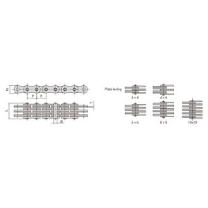 dangaus kroviklio plokštė lapų grandinė