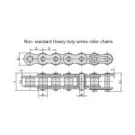 sunkiosios klasės ritininės grandinės