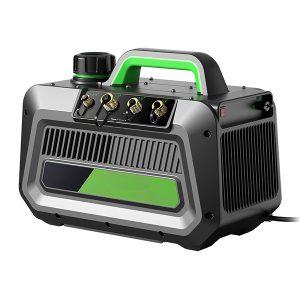 oro aušinamas vakuuminis siurblys