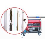 nešiojamas avarinis apšvietimo bokštas