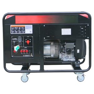 vienfazis ir trifazis vienodos galios benzininis generatorius