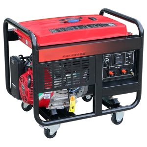 mažas nešiojamas benzininis generatorius