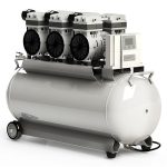 dantų elektrinis be alyvos oro kompresorius