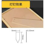 pneumatinis paveikslų rėmelių tvirtinimo įrankis