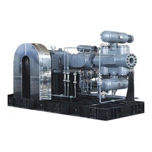 ant platformos sumontuotas stūmoklinis kompresorius