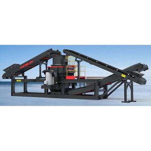 mobilioji smėlio gamybos ir trupinimo stotis