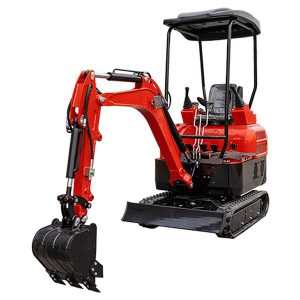 vikšrinis mažas ekskavatorius