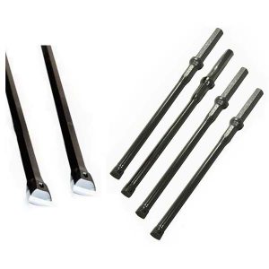 gręžimo strypas su kamščiu