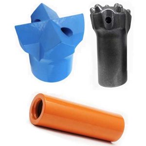 R35 mygtuko formos kryžminis antgalis ir jungiamasis įvorė