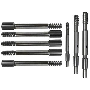 Uolienų gręžtuvo kotelio adapteris, suderinamas su „Atlas Copco“ įranga