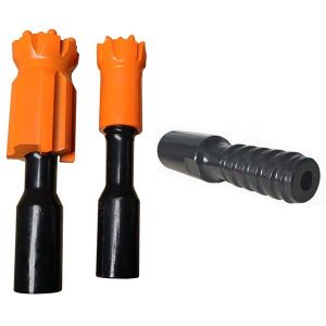 Srieginis grąžto adapterio strypo jungtis R32 R38 T38 T45 T51